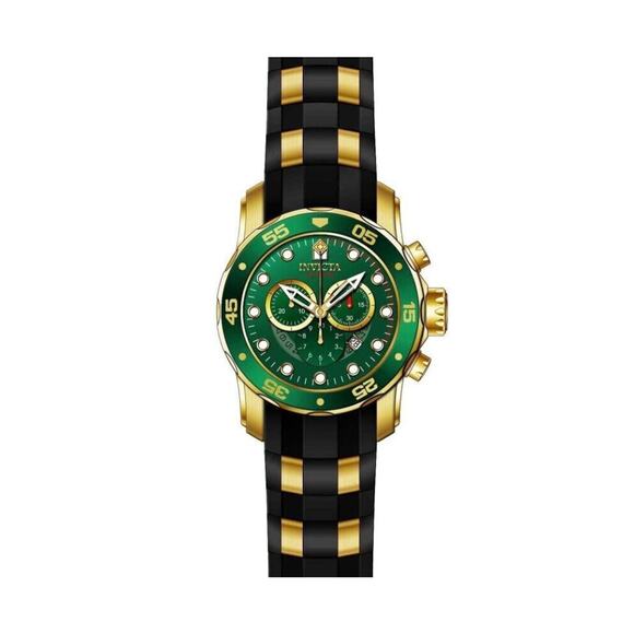 Invicta Pro Diver Quartz Chronograph Green Dial 48 mm Men\'s Watch
